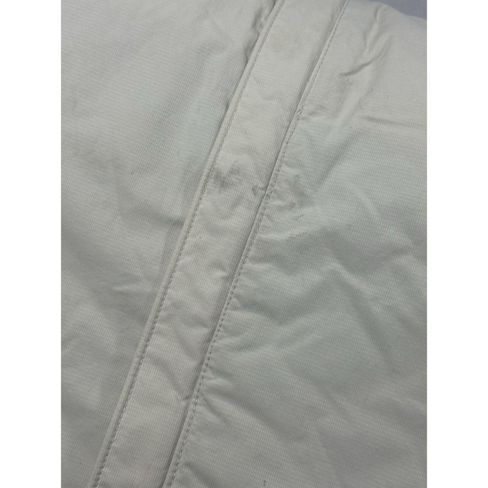 VINTAGE Y2K Reebok Beige British Classic Puffer Hooded Jacket Men's Extra Large - Picture 15 of 16